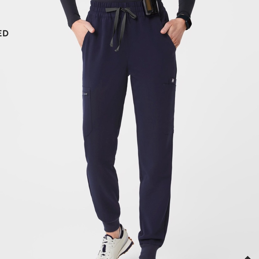 Figs High Waited  Navy Blue Joggers Pants Size XS
